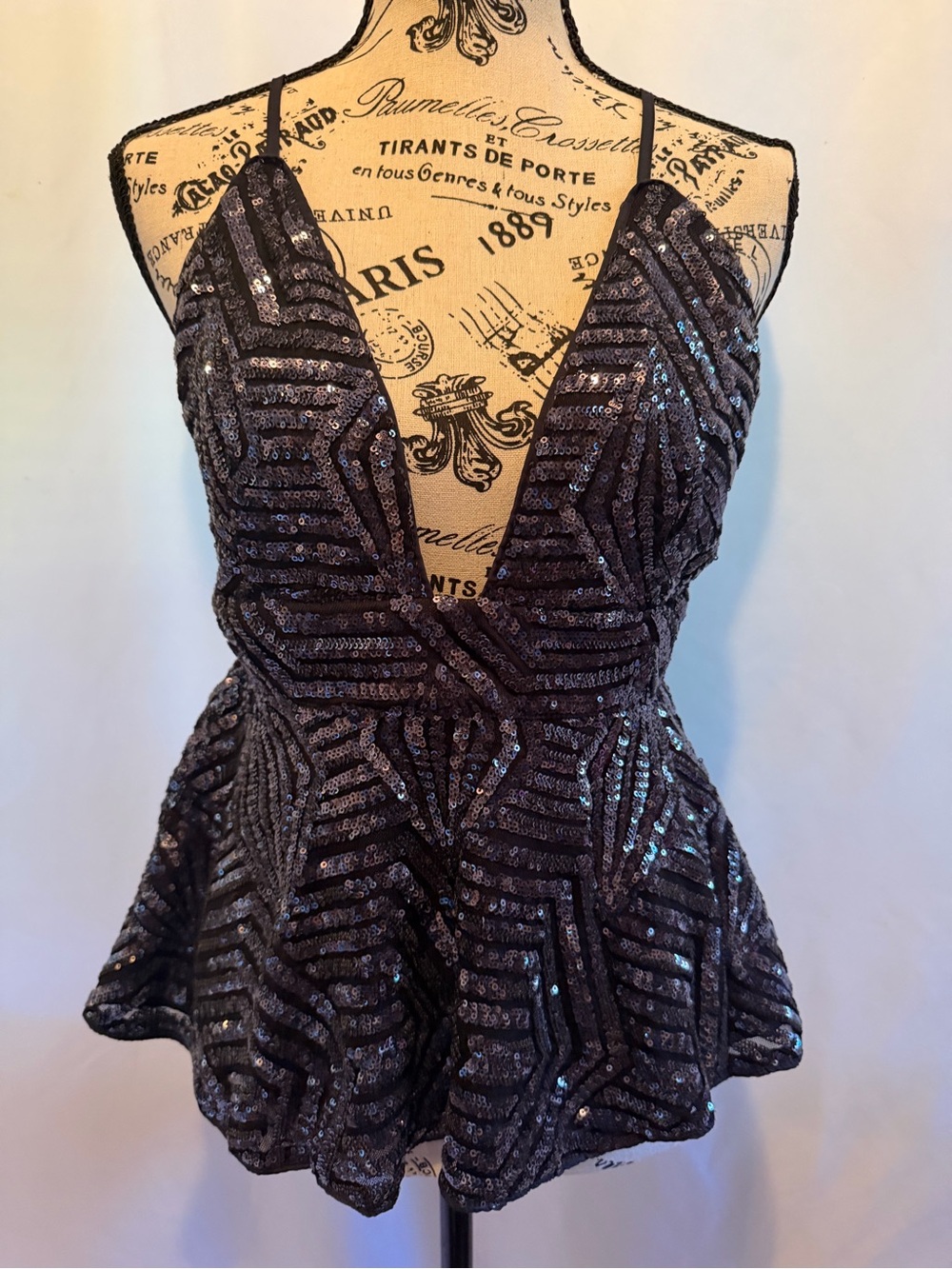 Forever 21 Black Top with Brand Label